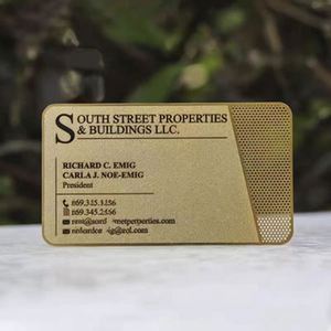 บัตรเครดิตขนาด CR80 แบบด้าน พิมพ์โลโก้ตามสั่ง บัตรธุรกิจโลหะ NFC - Product Image 6