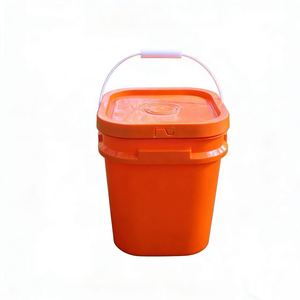 Seau carré en plastique PP en gros pour usine - Seau carré en plastique pour peinture et stockage d'aliments, de peinture et de engrais - Product Image 3
