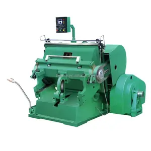 Máquina de corte e vinco da série ml com alimentação manual vertical ml750 & ML-750 1400 1100