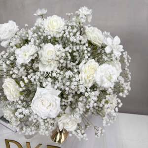 سطح مكتب مختلط FB827 للباقة المتوسطة من الباقة وسماء النجوم لتزيين مشهد الزفاف الفاخر - Product Image 4