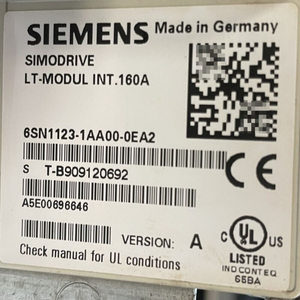 SIMODRIVE 611 6SN11231AA000EA2 โมดูลจ่ายไฟ 2 แกน 50A - Product Image 1