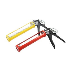 Manual Caulking Gun Smooth Rod Pistol Grip Steel Construction Silicone Sealant Application <b>Tool</b> For Tile Grouting And Extrusion - Product Image 2