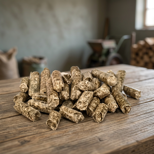 Briquettes de bois de chêne et de pin KBS, granulés de 6 mm, bûches de bois de chauffage emballées en sac, vente directe, teneur en cendres 0,74 %, humidité 8,5 % +27739729209 - Product Image 2