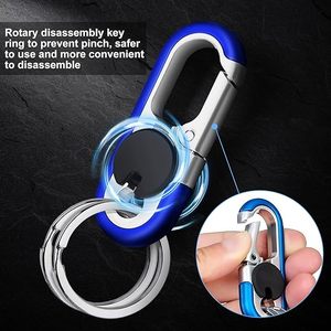<b>Car</b> Keychains Personalized <b>Car</b> Keychain for Men Women Heavy Duty Metal Anti Loss <b>Key</b> <b>Chain</b> Clips and Rings Llaveros De Hombre - Product Image 2