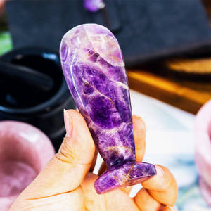 טבעי גבישי ריפוי אבנים רוז קוורץ מרגמה העלי - Product Image 2