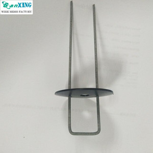 Agrafes de pelouse en PVC noir de haute qualité de 4 pouces, clous en U, fabrication en usine - Product Image 2