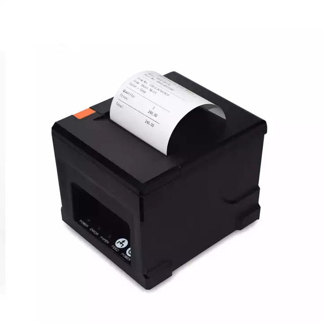 High-Speed 80mm /WiFi Receipt Thermal Printer Blue Desktop Imprimante Thermique with USB Interface and Paper Cutter