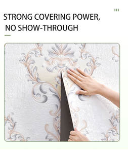 Rollo de revestimiento de <span class=keywords><strong>pared</strong></span> de espuma con estampado 3D autoadhesivo, rollo de pegatina de <span class=keywords><strong>pared</strong></span> de espuma impresa <span class=keywords><strong>en</strong></span> relieve 3D, calcomanía de <span class=keywords><strong>pared</strong></span> de espuma impresa <span class=keywords><strong>en</strong></span> relieve 3D - Product Image 4