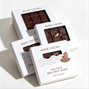 FX OEM Eco-Friendly Reusable Folding Dessert <b>Box</b> with Two Insert Design Clear Window Custom Printed White Paperboard Structure - Product Image 5