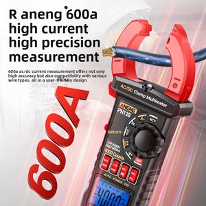 Multímetro Digital Inteligente con Pantalla LCD, Amperímetro Profesional de Alta Precisión, Multímetro Multifunción para Electricistas, Medidor de Voltaje y Frecuencia - Product Image 2