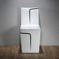 Nouveau Style moderne facile à nettoyer vitré mur suspendu lavabo et cuvette de toilette de couleur gris mat en céramique placard à eau Wc ensemble de toilette