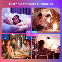 Offre Spéciale Alexa Alice Tuya Wifi Télécommande Rgb E27 Smart LED Ampoule Bluetooth Wireless App Control A19 Intelligent Light Blub