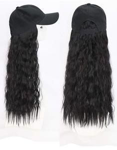 <span class=keywords><strong>Cappello</strong></span> <span class=keywords><strong>con</strong></span> <span class=keywords><strong>Parrucca</strong></span> da Baseball alla Moda, Capelli Lunghi e Ricci, per Viaggi all'Aperto, <span class=keywords><strong>Cappello</strong></span> <span class=keywords><strong>con</strong></span> <span class=keywords><strong>Parrucca</strong></span> a Coda di Cavallo - Product Image 1