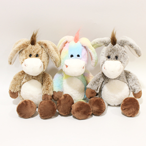 Tùy Chỉnh Dễ Thương <span class=keywords><strong>Donkey</strong></span> <span class=keywords><strong>Plush</strong></span> Toy Elephant Doll Toy Thú Nhồi Bông - Product Image 1