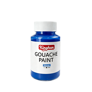 Ensemble de peinture <span class=keywords><strong>gouache</strong></span> en bouteille de 100 ml, 6 couleurs, pigments mats de grande capacité pour la pratique artistique, emballé dans une boîte de couleur - Product Image 3