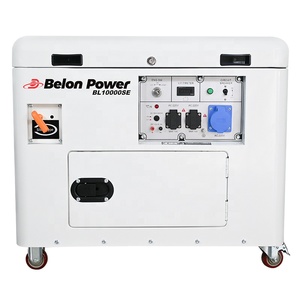 Générateur d'électricité portable à essence 5kva 6kva 8kva 10kva 12kva, tout en cuivre, refroidi par air, super silencieux, pour la maison, 50/60hz - Product Image 1