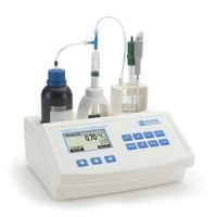 Titrant automatique et pH-mètre Hanna Instruments HI84532 pour l'analyse de l'acidité titrable dans les jus de fruits