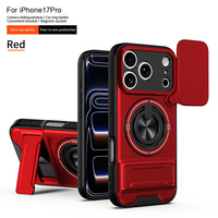 Étui de téléphone pliable avec béquille magnétique de protection de l'appareil photo coulissant Lichicase pour Itel A100C Étui coloré