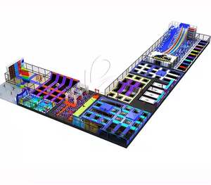 Vente directe d'usine aire de jeux professionnelle intérieure trampoline sautant piscine en mousse en plastique multi-taille en forme de <span class=keywords><strong>parc</strong></span> utilisation commerciale - Product Image 4
