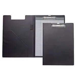 Thickness Clipboard Custom Clipboard Folder A4 Size Thickness PP Or Pvc Plastic Storage Foldable Clipboard With Logo