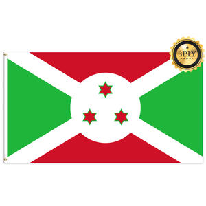 थोक बुरूंडी देश ध्वज 90x150 सेमी कस्टम प्रिंट पॉलिएस्टर राष्ट्रीय ध्वज ध्वज आउटडोर के लिए बुरूंडी ध्वज - Product Image 5