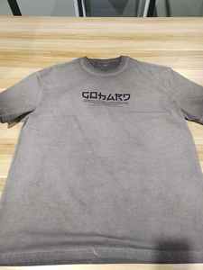 Fabricante de camisetas extragrandes personalizadas, camisetas desteñidas al sol lavadas con ácido de algodón pesado vintage informal - Product Image 3