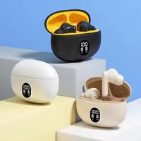 Earbud Nirkabel Model Terbaru HiFi Stereo Peredam Kebisingan Layar Digital Tahan Air IPX-6 untuk 895b