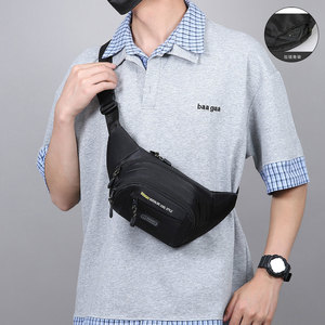 Shengao <b>Waterproof</b> Waist Bag Unisex Large Capacity Multifunctional Sport Phone <b>Pouch</b> With Zipper Pocket Everyday Outfits - Product Image 3