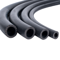 Tuyau de carburant 5/16"1/2"3/8"1/4" en caoutchouc NBR, fibres de polyester tressées haute résistance, pour essence, applications industrielles, résistant à la coupure