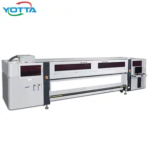 Printer Uv 3d hibrida 1800mm/3200mm/5000mm Flatbed dan Roll Printer Uv untuk Epson I3200 Ricoh G5 G6 Kyocera printhead