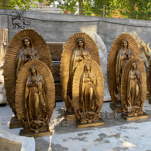 BLVE all'aperto dimensione della vita religiosa nostra signora Virgen De Guadalupe St maria scultura bronzo maria <span class=keywords><strong>statue</strong></span> stampi per la vendita - Product Image 4