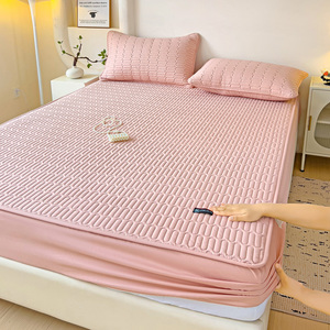 Wholesale Premium Antibacterial <strong>Quilted</strong> Waterproof Bedspreads Mattress <strong>Protector</strong> for Ultimate Comfort and Protection - Product Image 2