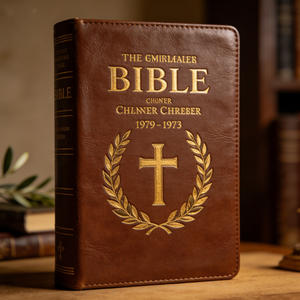 <span class=keywords><strong>Biblia</strong></span> Sagrada Católica al por Mayor, Diseño Personalizado, <span class=keywords><strong>Biblia</strong></span> Sagrada KJV <span class=keywords><strong>de</strong></span> Cuero PU Suave, Impresión <span class=keywords><strong>de</strong></span> Libros Bíblicos con Estampado en Caliente - Product Image 1