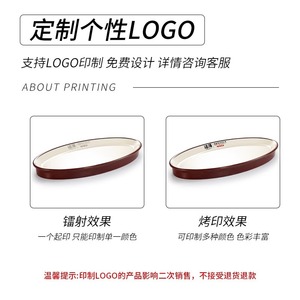 Xiangyuan <b>melamine</b> oval fish <b>plate</b> tableware platter for hotels, restaurants, and commercial use. - Product Image 4