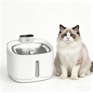 Fontaine à eau pour animaux de compagnie à faible consommation d'énergie, tension de sécurité, distributeur d'eau pour chien et chat d'intérieur - Product Image 1