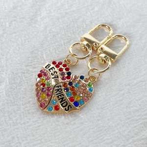 Butterfly Gold Plating Enamel Stainless Steel <b>Keychain</b> Pendant Charm High Quality Fashion Trend <b>Personalized</b> Creative School Bag - Product Image 5