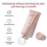 KOEC-Gel exfoliant purifiant avec acide hyaluronique et collagène, hydratant nettoyant en profondeur pour tous types de peau-Marque distributeur OEM/ODM