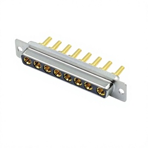ขั้วต่อ D-SUB 8W8 แบบตัวเมีย กำลังสูง ชนิดบัดกรี สำหรับสายเคเบิล - Product Image 1