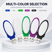 Clé USB pivotante en plastique 2.0, nouvelle, directement de l'usine, logo personnalisé, cadeau d'entreprise, dropshipping, 8 Go-64 Go