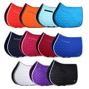 Luxury Quality Western Saddle Pads Polycotton Lining Jumping Style Warm <b>Soft</b> Cotton Foam Filling Horse Racing Riding Indian - Product Image 6