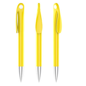 Bolígrafo con Logotipo Personalizado y Bola de Plástico de Colores, Regalos para Oficina y Escuela - Product Image 4