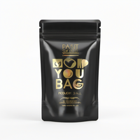 Bolsa de PE Reciclable con Cierre, para Cosméticos, 600 ml, Transparente, con Cierre Hermético, Alto Brillo, Soporte para Documentación Técnica
