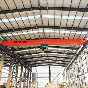 Mejor precio LDA modelo 20m altura de elevación grúas aéreas de una sola viga 5 toneladas 10 toneladas 15 toneladas 20 toneladas con polipasto de cable eléctrico - Product Image 6