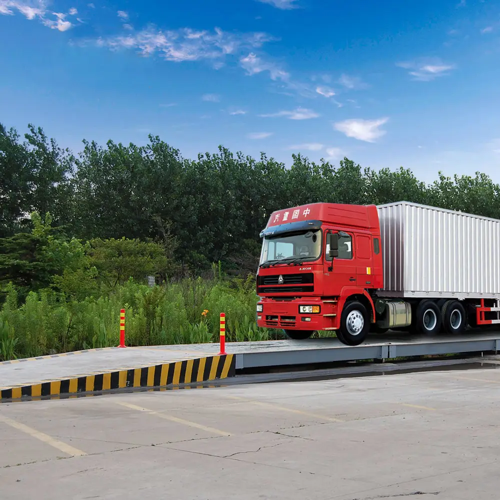 SCS dijital 50 ton kamyon ölçekli elektronik tartı makinesi 40 ton kamyon