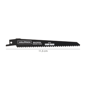 Lama per sega a gattuccio per legno 152 mm. 6 TPI. 5 pezzi. - Product Image 2