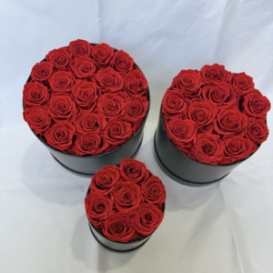 Vente en gros de boîtes cadeaux de roses éternelles, roses Piaget originales, boîtes cadeaux multi-tailles pour cadeaux de Noël, décoration intérieure pour <span class=keywords><strong>les</strong></span> êtres chers - Product Image 4