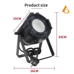 Nueva Luz de Escenario LED Mini Par de 60W 2 en 1 IP33 Blinder COB Blanco Frío - Product Image 4