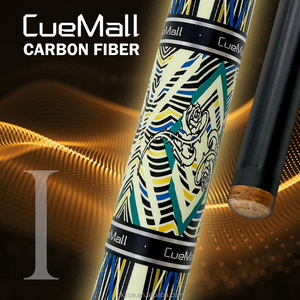 CueMall 58" Fiberglass Pool Cue, Professional Billiard Stick, 12.5mm 4-Layer Tip, Low Deflection Shaft for Accurate Shooting - Product Image 2