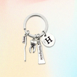 Porte-clés stéthoscope infirmier en métal personnalisé, outil médical, étanche, fait main, DIY - Product Image 5