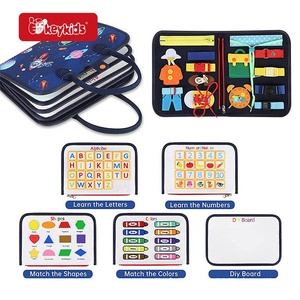 Bán buôn Montessori cảm giác Cuốn sách mềm cảm thấy bận rộn học tập Hội Đồng Quản trị cho trẻ em w12d521 - Product Image 2